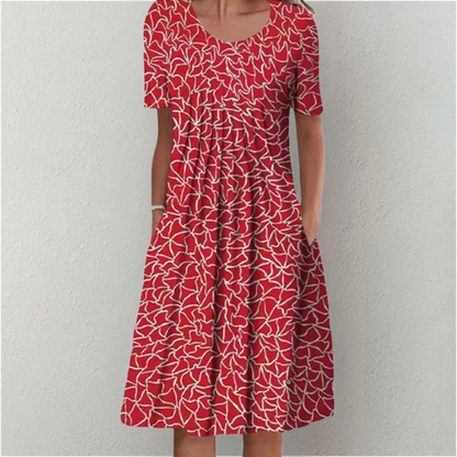 Women’s Floral Flowy Summer Midi Dress